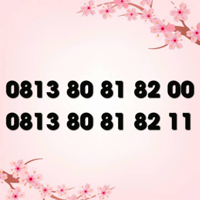 No cantik SIMPATI 0813 80 81x