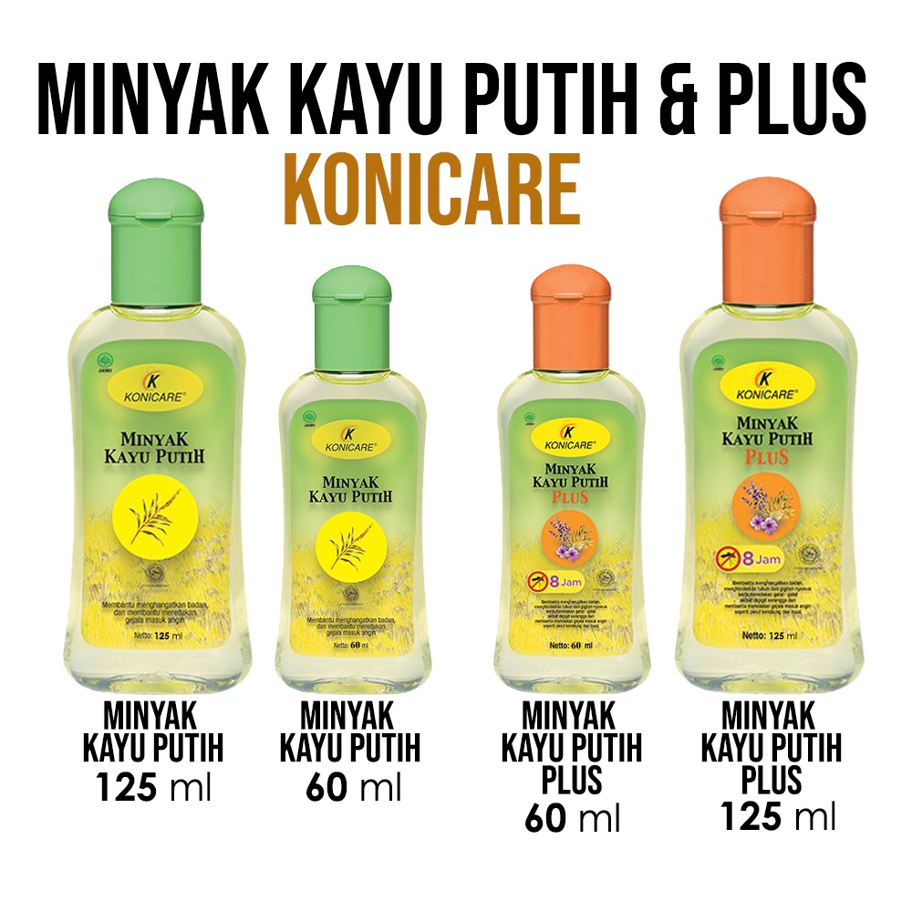 Minyak Kayu Putih Plus KONICARE 60 125 ml ENS