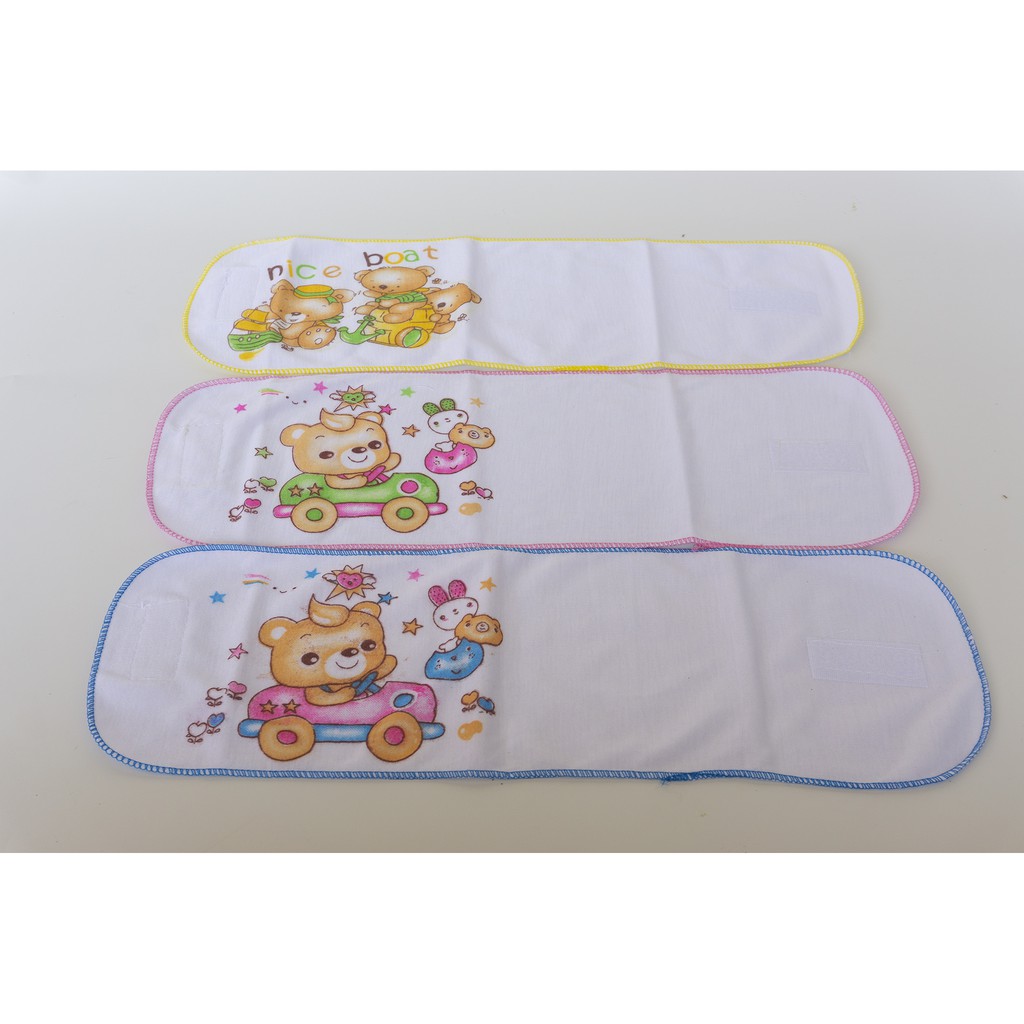 12Pcs Gurita bayi rekat Gurita perekat bayi (1lusin) Kain Dobel luar dalam