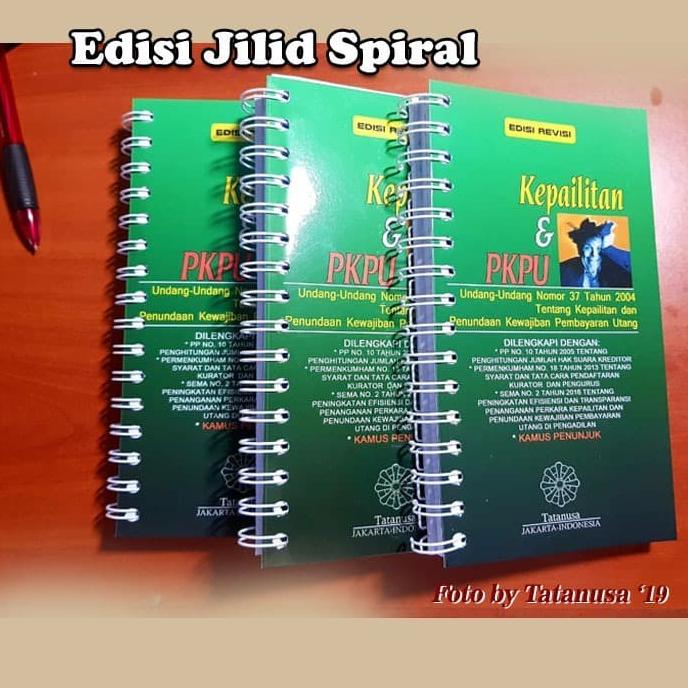 

KEPAILITAN Dan PKPU Plus Kamus Penunjuk Edisi Revisi - Jilid Ring TERBARU