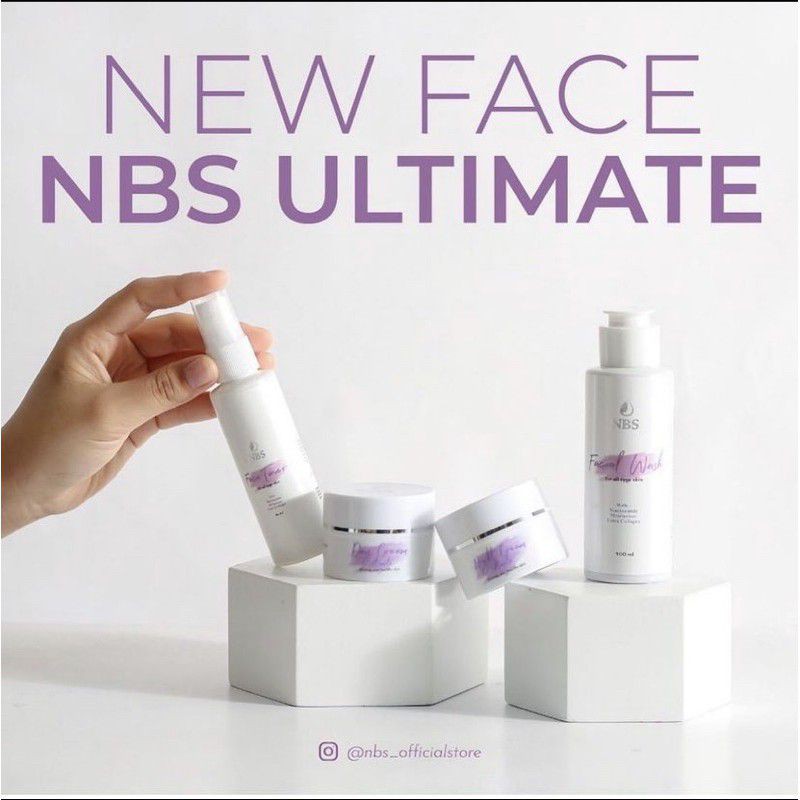 PAKET NBS NEW FACE NBS ULTIMATE SKINCARE PENCERAH KULIT WAJAH///DENGAN HASIL YANG MAKSIMALamanHALAL