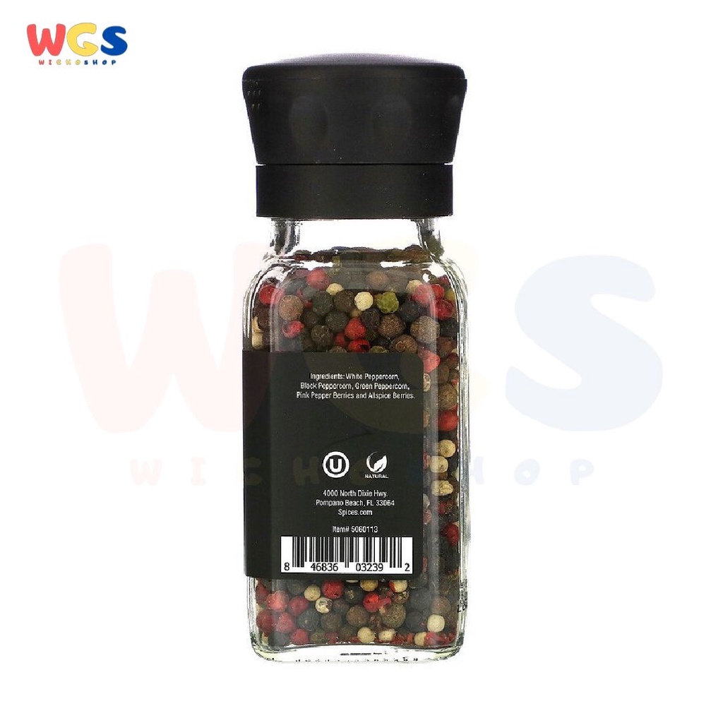 The Spice Lab Premium Kings Pepper Blend Rainbow Peppercorns Grind 73g