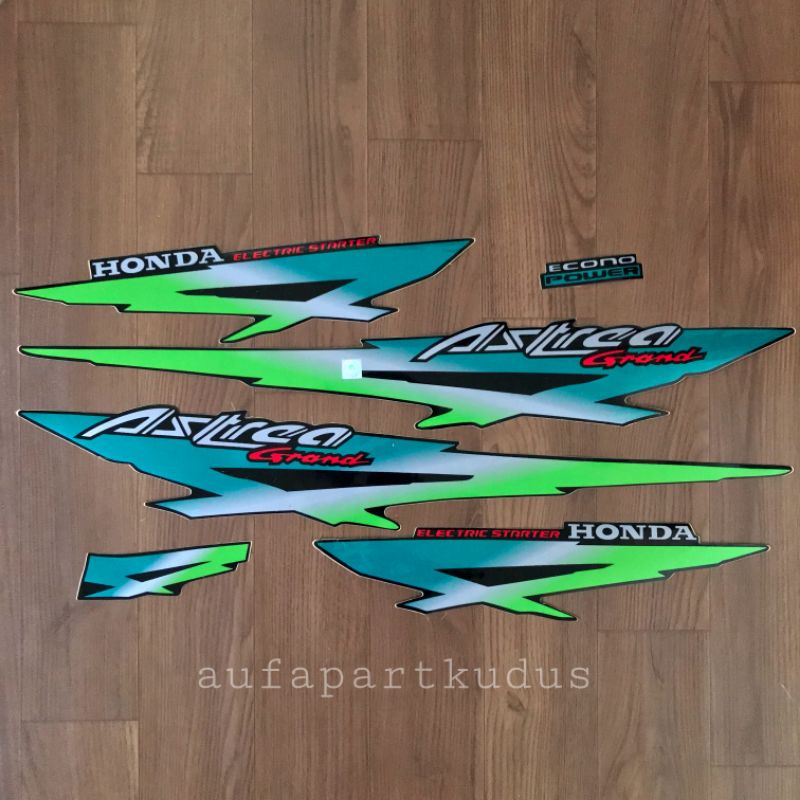 Stripping strip stiker sticker lis polet Honda Astrea Grand 95 thn.1995 striping les astrea grand sa