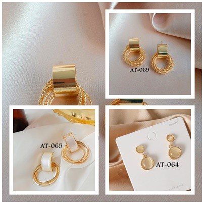 [ORGM] Anting anting fashion korea motif batu manik AT063-070