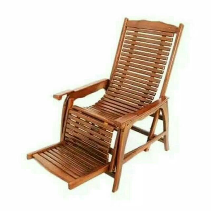 kursi malas kayu jati