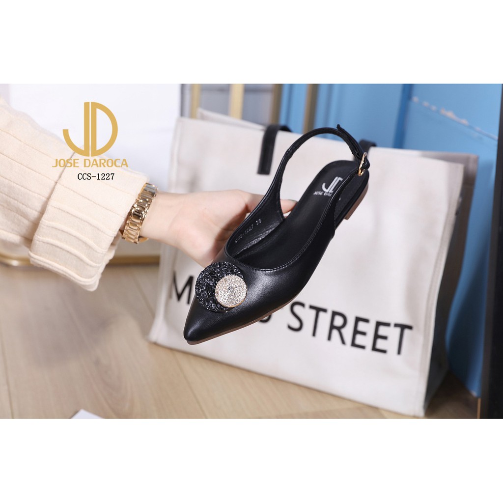 IMPORT Original JOSE DAROCA CCS-1227BB Sepatu Flat Shoes Murah Wanita Cewek Batam Hitam Apricot Biru