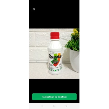 Roundup pembasmi rumput 200ml