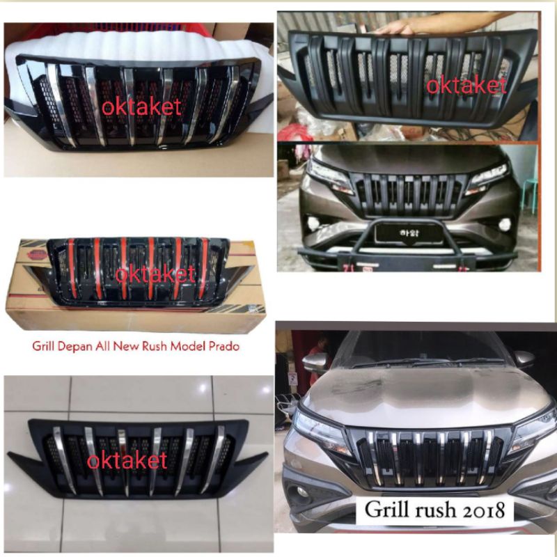 Grill depan all new Rush Terios Apollo  2018 2019 2022 model Apollo Prado