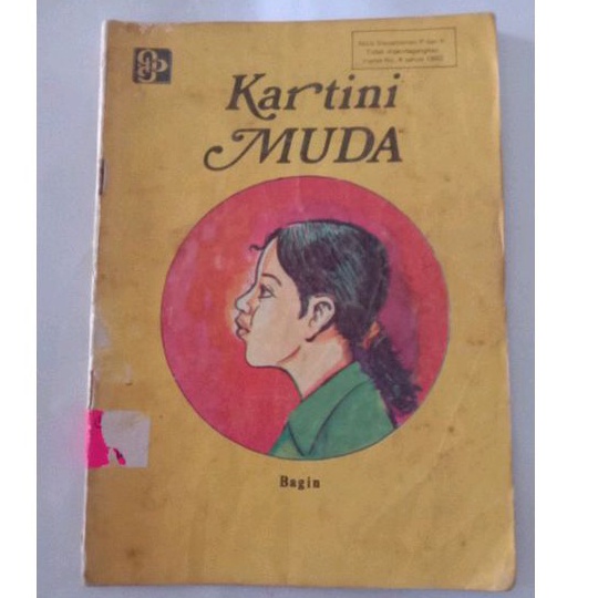 kartini muda - buku jadul - buku bekas perpustakaan