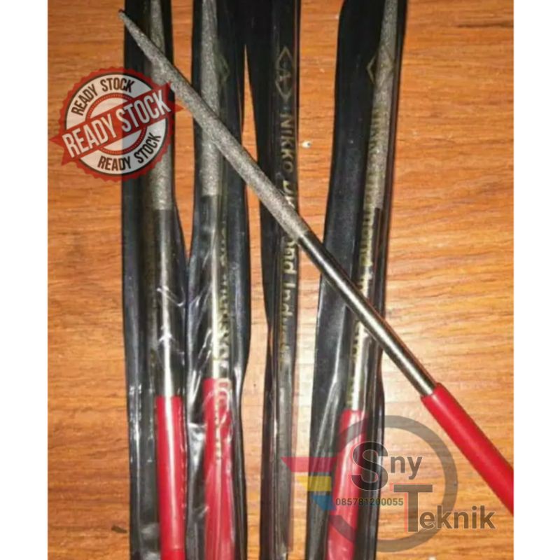 

Original Kikir Intan Diamond File 1 Pcs Type runcing bulat