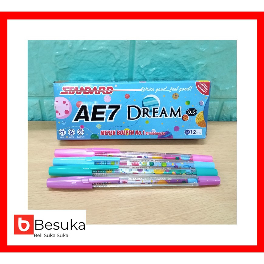 

BALLPOINT STANDARD AE-7 DREAM 0.5 MM (BLACK)