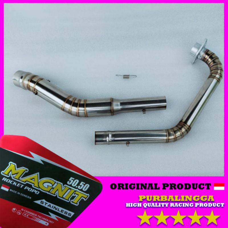 pipa leher knalpot CB 150 r full cacing setenliss paling murah