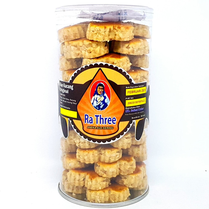 

RA THREE KUE KACANG ORIGINAL 450gr | TANAH MANIS MAK ENAK KHAS KRIAN