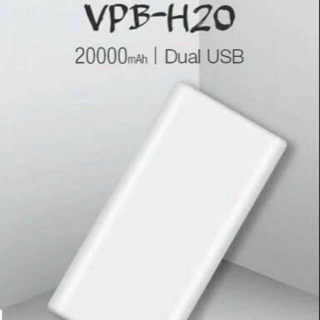 PROMO  Powerbank Vivan VPB-H20 20000 mAh dual output 2 usb port Original