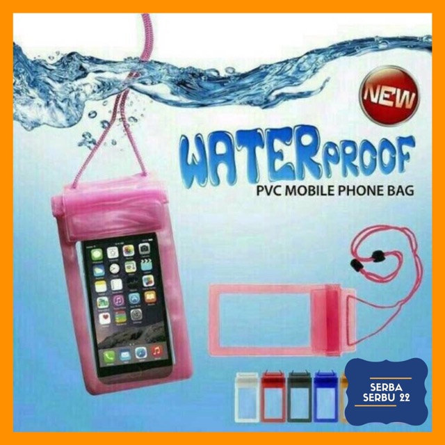 [5 inch] WATERPROOF BAG UNDER WATER / SARUNG HANDPHONE ANTI AIR / WATER PROOF