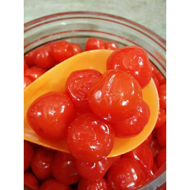 

Manisan chery merah 500 gram / buah Liko