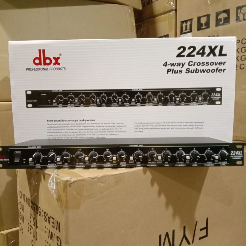 Crossover Dbx 224XL Sub