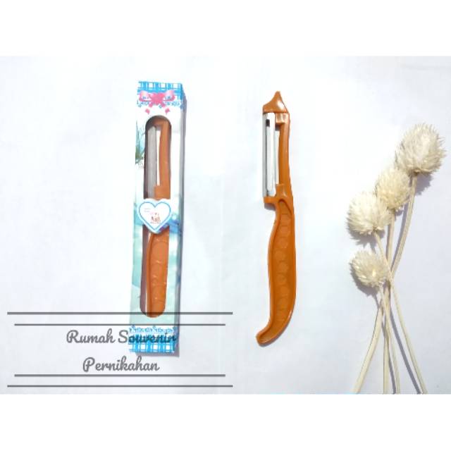 

Souvenir Pernikahan Serutan/ Pengupas Buah Kecil Kemas Box.