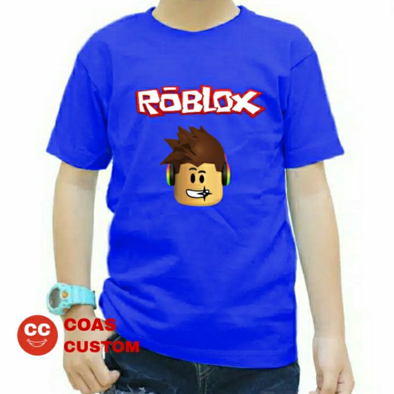 Kaos roblox anak bahan premium