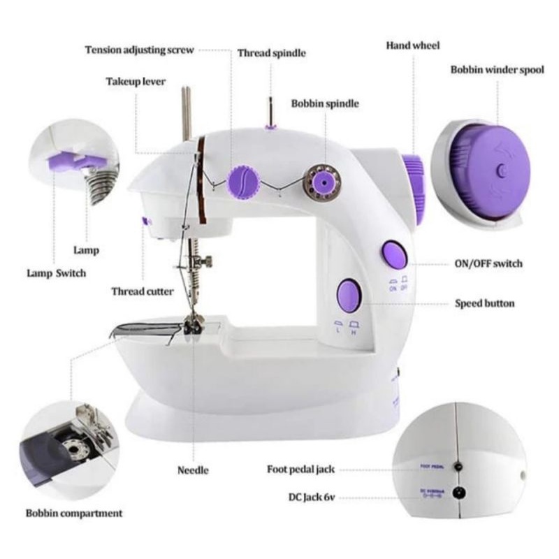 mesin jahit portable mesin jahit mini mesin jahit praktis sewing machine