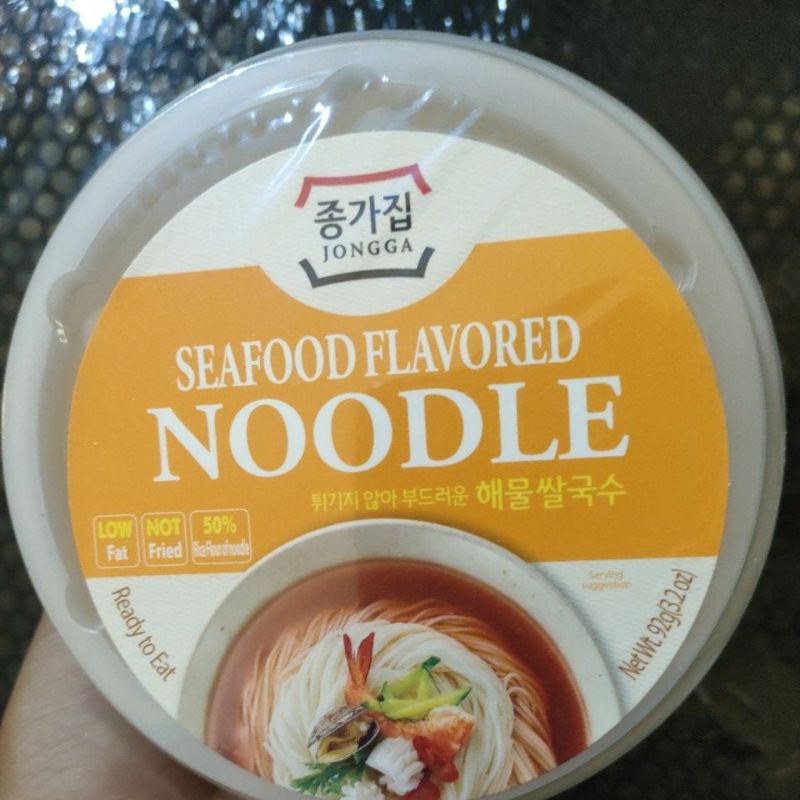 

Jongga Nondle seafood flavored Cup 92g