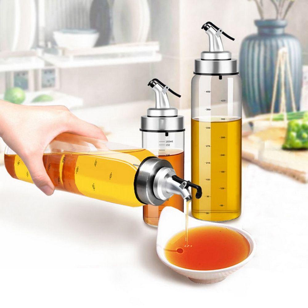 [Elegan] Alat Botol Bumbu Pourer Bottle Kaca Olive Oil Vinegar Oil Sprayer