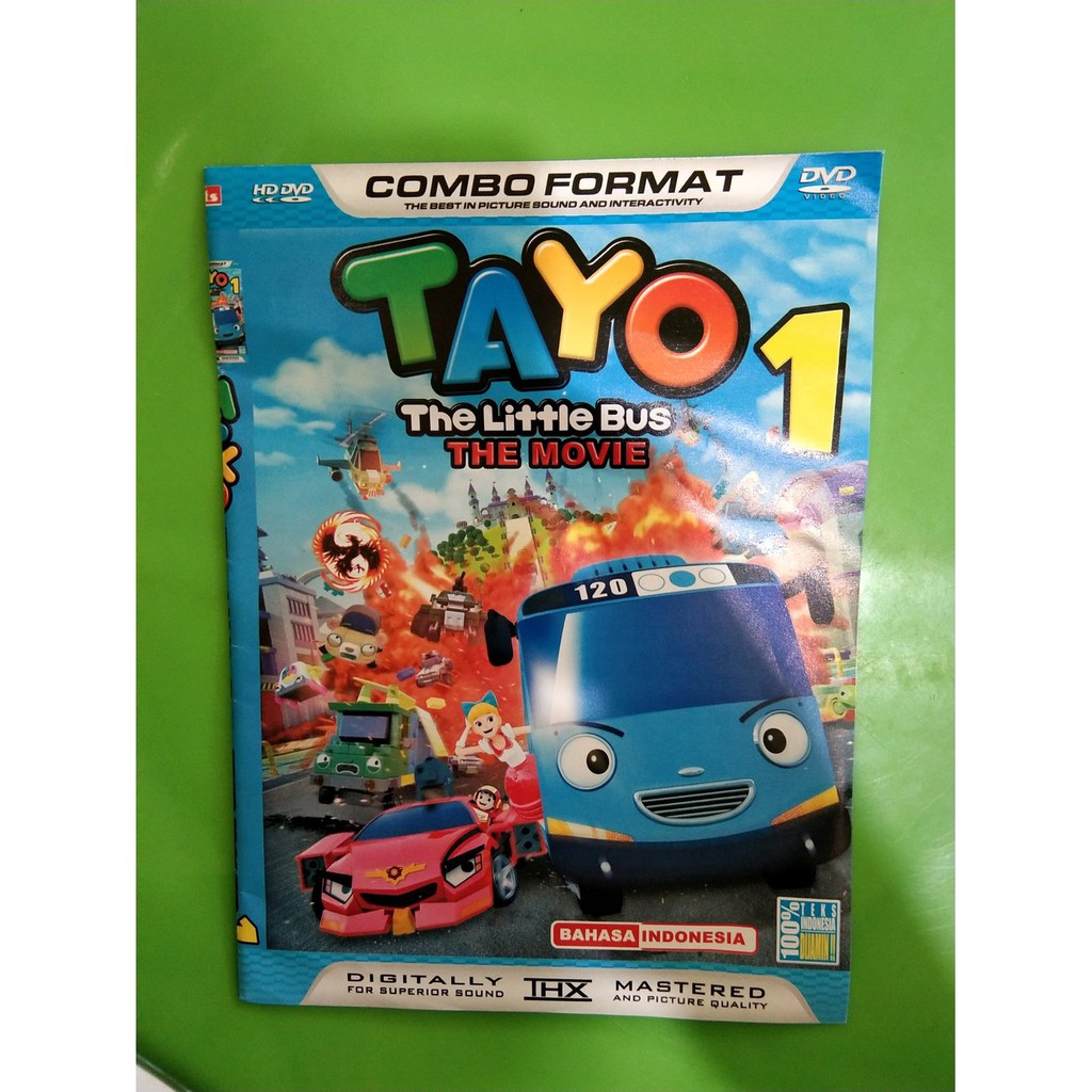 KASET PROMOO DVD video kartun anak anak TAYO bahasa indonesia