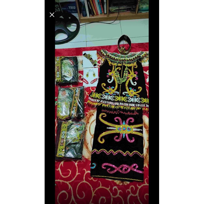 SET DAYAK SMP CEWEK 12 - 15 TAHUN + FULLSET AKSESORIS ANAK