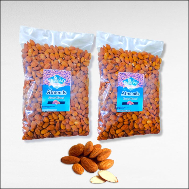 

Kacang Almond Kupas Panggang//Matang//Roasted 500gr