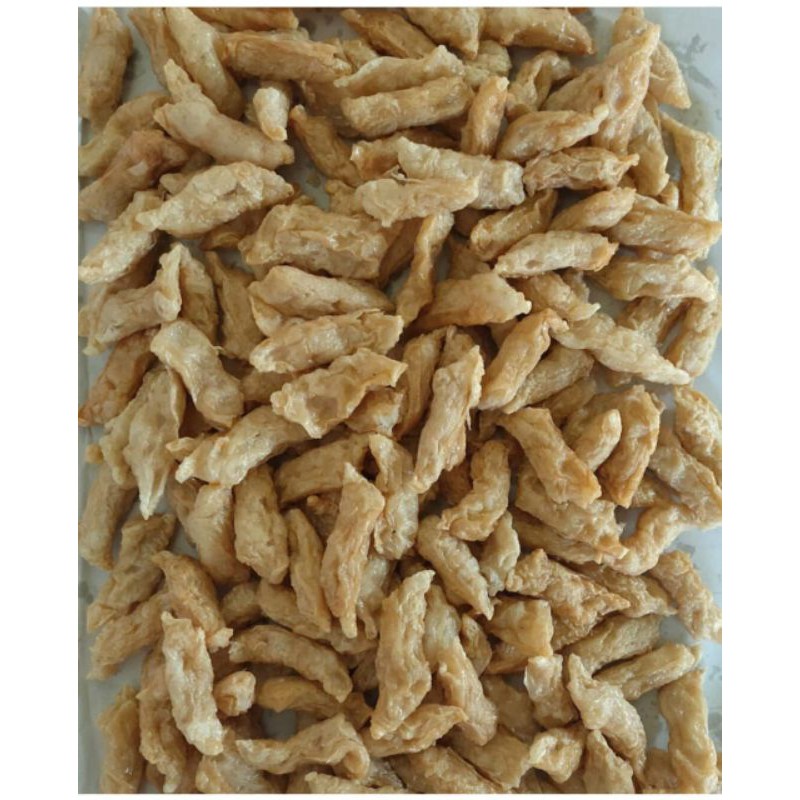 

Fukian / Daging ikan bungkus kulit kembang tahu khas bangka