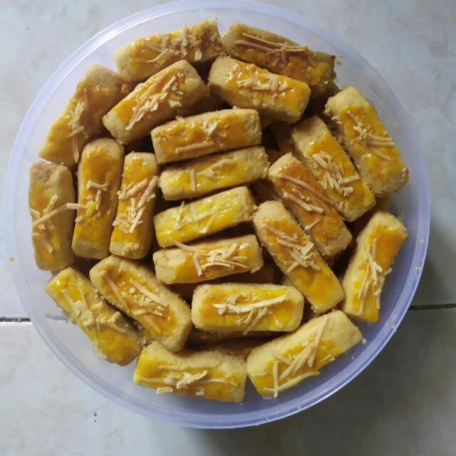 

Kastengel kue kering keju home made