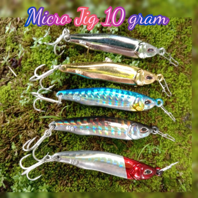 Metal Jig Cast Micro Spoon Ultra light UL Ultralight Umpan Casting Body S Hengjia Salvator Series