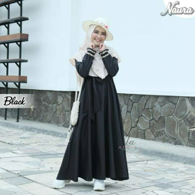 Naura Dress Aden Hijab by Anggraeni
