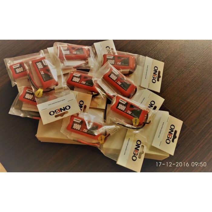 Lipo Battery 2s 7.4v 1000mah 25-50c Onbo Power