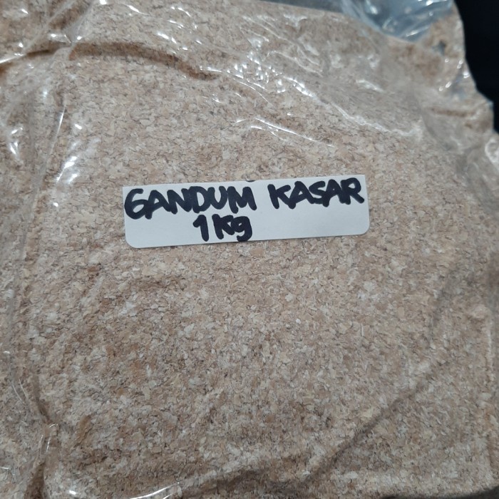 

PROMO [COD] Tepung gandum kasar/kulit gandum 1kg u roti, cake, aneka makanan