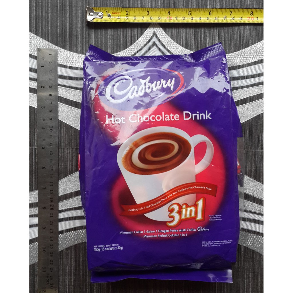 

Cadbury Hot Chocolate Drink 3 in 1 malaysia