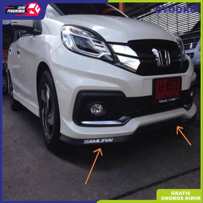 SAMURAI BUMPER LIPS HITAM POLOS Karet List Pelindung Bumper Lips Mobil Samurai Universal Bemper