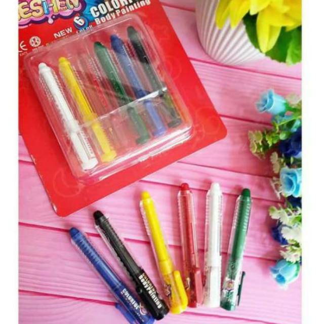 

MINGDA CHROMA FACE PAINTING / CRAYON WAJAH - AMAN UNTUK ANAK-ANAK