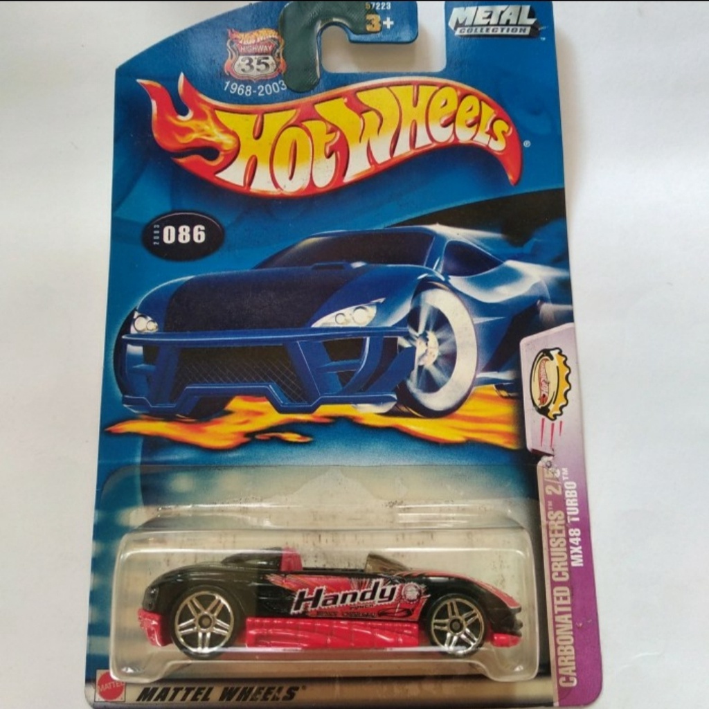 Hot Wheels Mx48 Turbo Carbonated Cruisers 2003