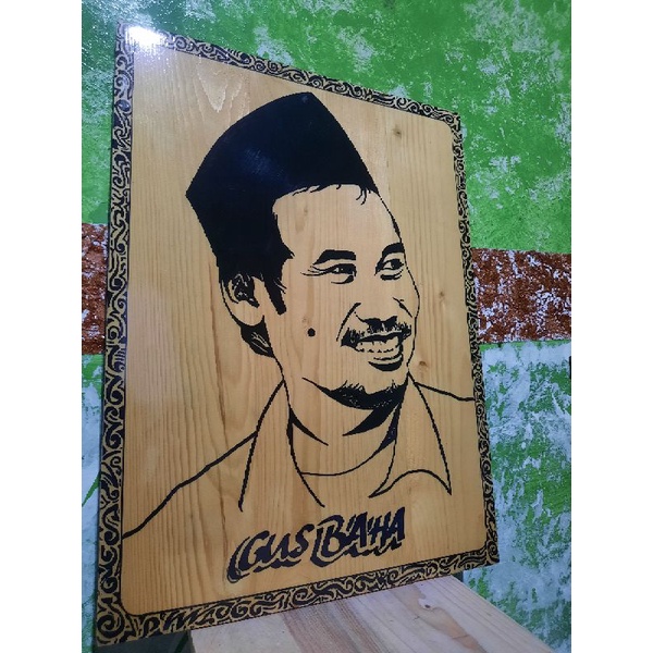 HIASAN DINDING JATI BELANDA GUS BAHA