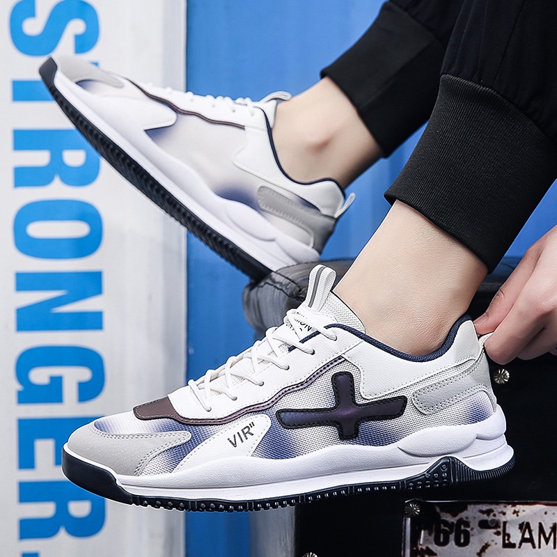 Sepatu sneakers pria Import gaya Korea style model terbaru dan terkeren bisa COD