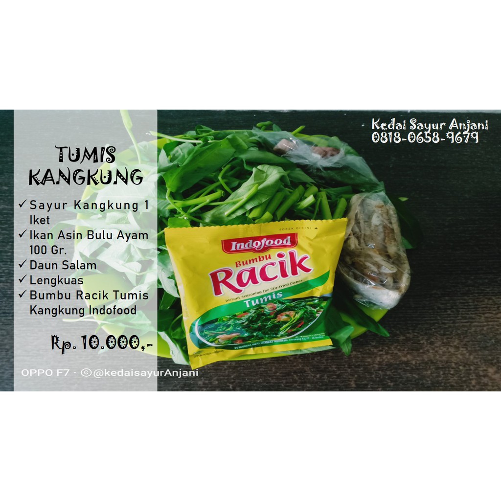 

TUMIS KANGKUNG SIAP MASAK