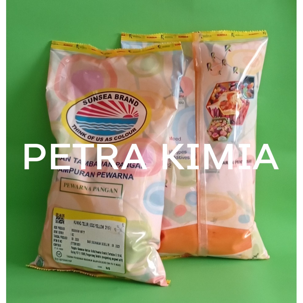 

Pewarna Makanan Egg Yellow Extra 2115 1Kg (Origianal Roha)