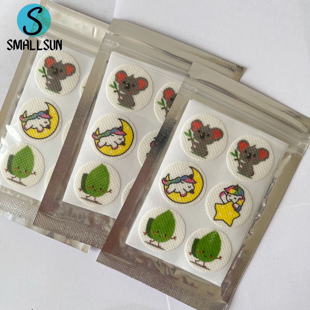 Mask Patch Tempelan Masker Karakter Aroma Mint stiker masker