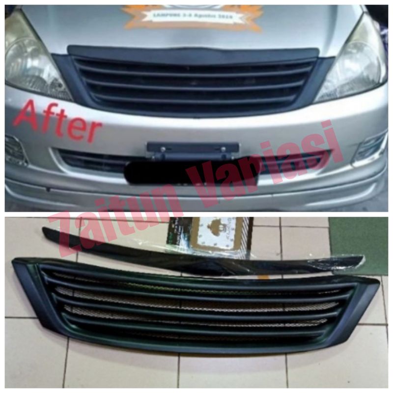 Grill inova 2004 2005 2006 2007 2008 model garis elegan innova custom gril