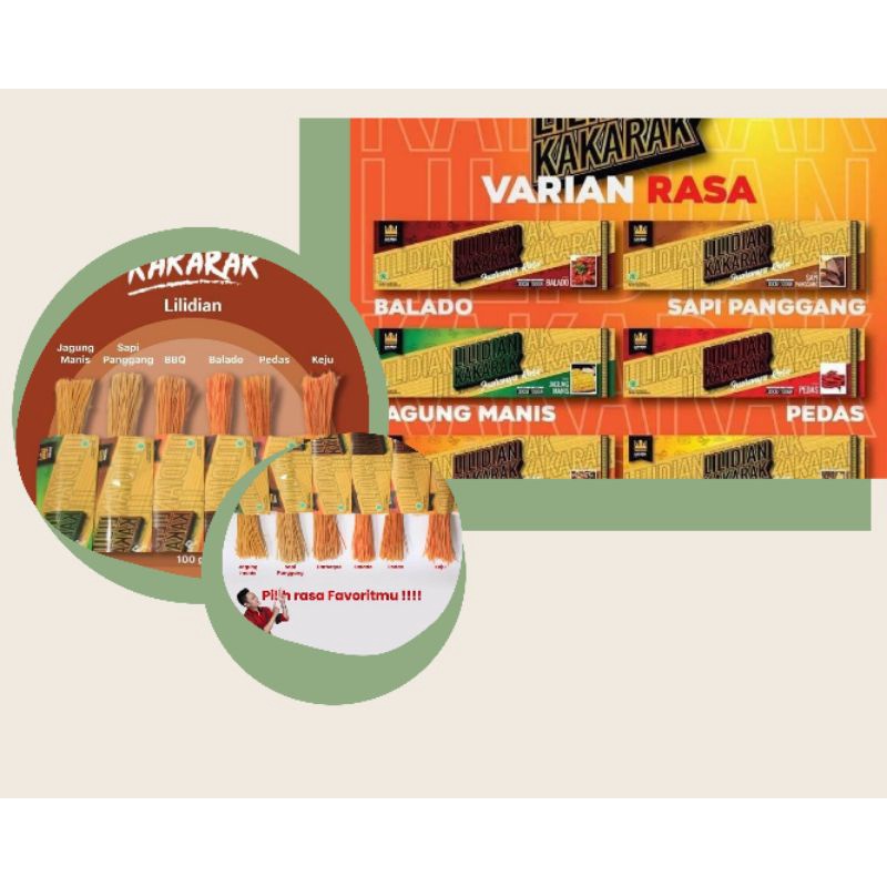 

Lilidian Kakarak 100Gram