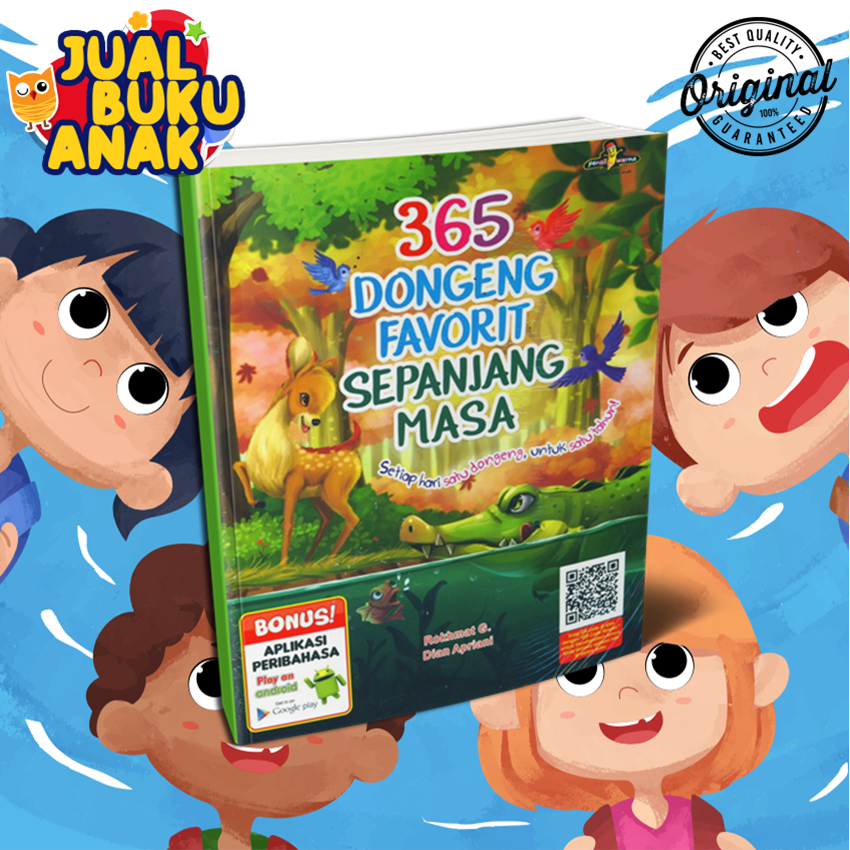 BUKU CERITA DONGENG ANAK 365 DONGENG FAVORIT SEPANJANG MASA