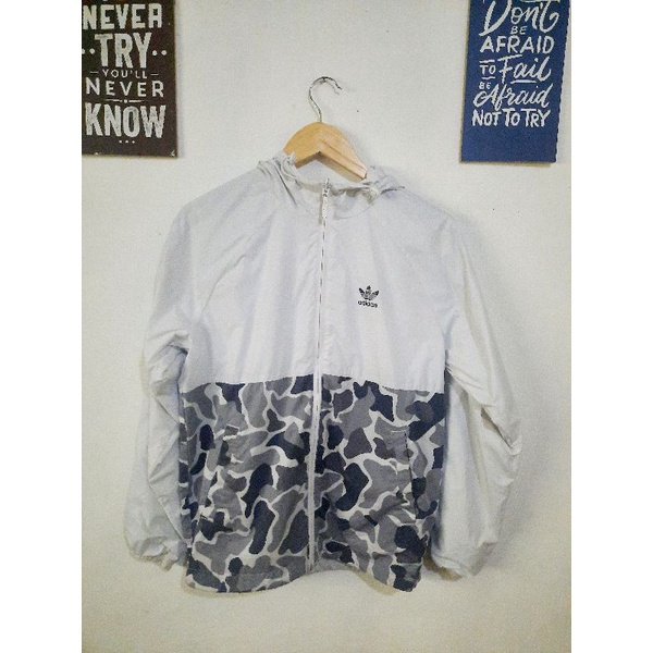 adidas Windbreaker Camo Reversible