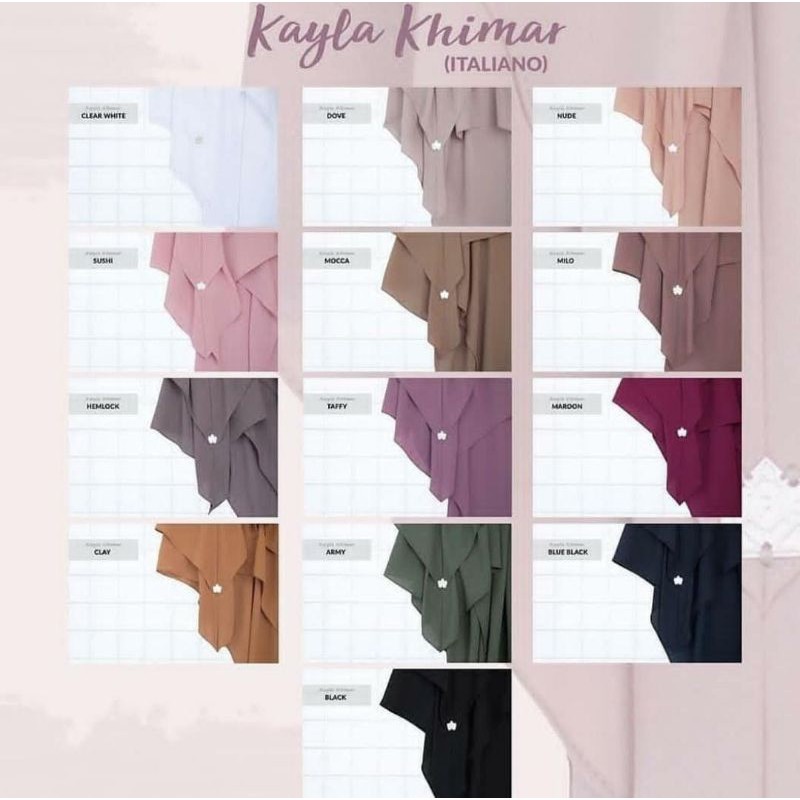 Kayla Khimar Hijab Princess