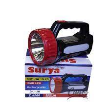 SENTER TANGAN SURYA LED 3W 10 LED